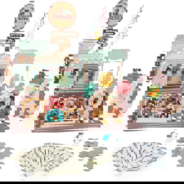 deAO Toys Pretend Role Play Toy Donut Shop