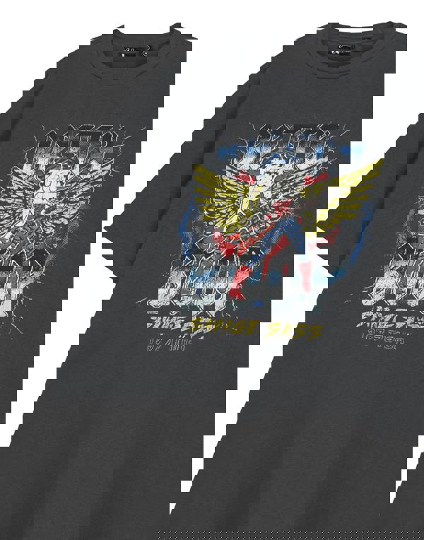 Betty Boop Womens Grey Savage Sass Short Sleeved T-Shirt