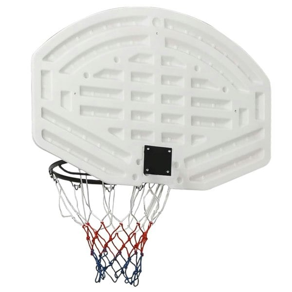 Berkfield Basketball Backboard White 90x60x2 cm Polyethene