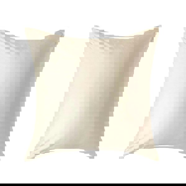 HOMESCAPES Organic 400 TC Egyptian Cotton Sateen Pillowcase, European Size