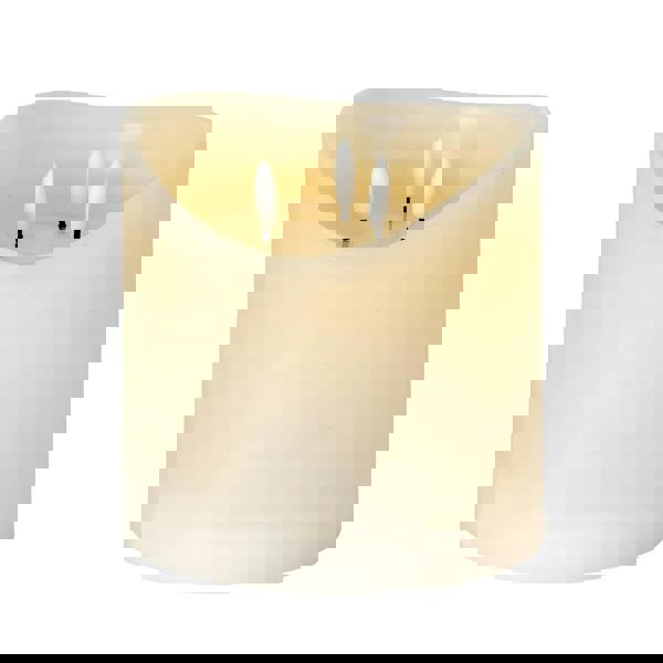 Hill Interiors Luxe Collection LED Candle (Batteries Included) - Cream