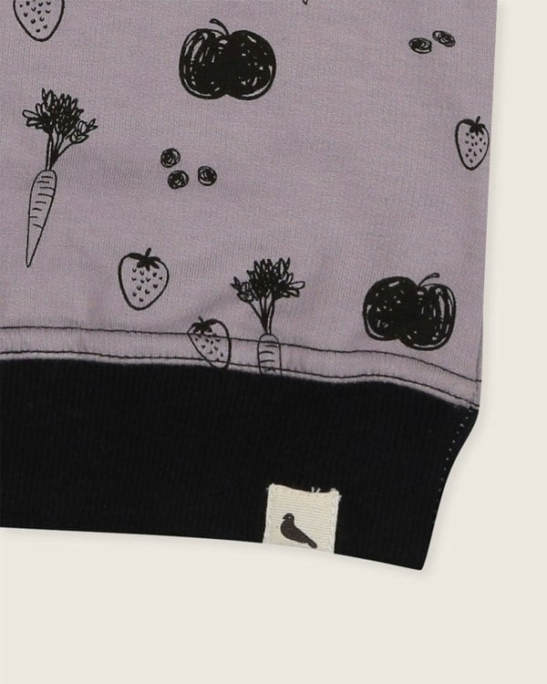 Sustainable organic cotton kids sweatshirt