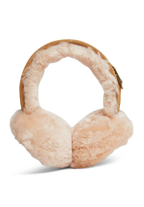 Infinity Leather Womens Sheepskin Shearling Winter Ear Muffs Warm Comfortable