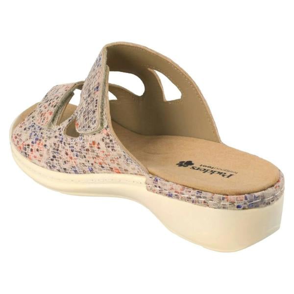 Padders Ladies Padders Strappy Mule Sandals Brielle
