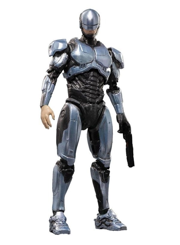 Hiya Robocop Exquisite Mini Silver Robocop 1:18 Scale HLR0085