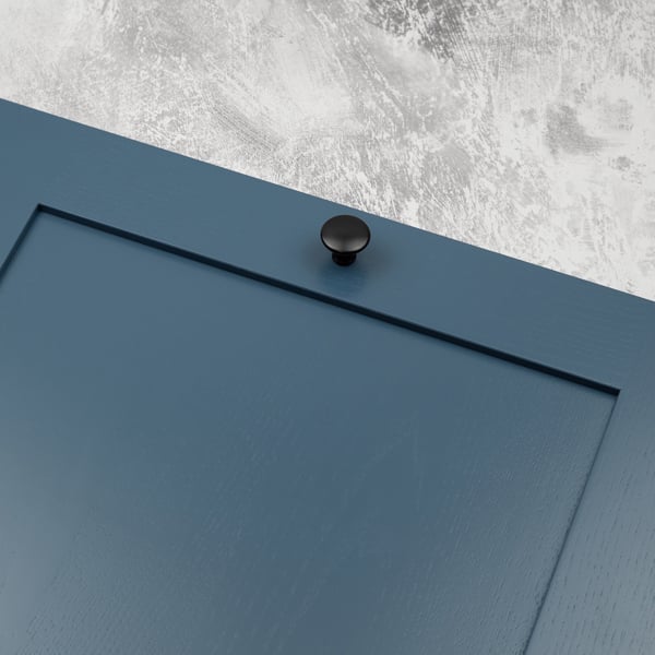 Handle & Home 30mm Matt Black Knob