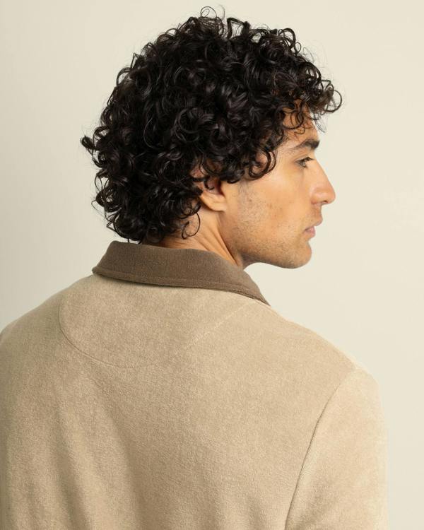 Larsson & Co Jesper - Terry Resort Collar Polo Shirt