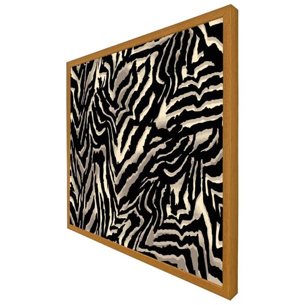 Benjamin Tate Design Gold zebra print (picture Frame)
