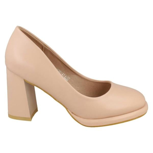 Anne Michelle Womens Anne Michelle Block Heeled Court Shoes F90121