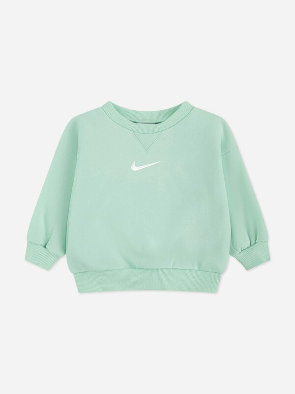 Nike Kids Essential Fleece Tracksuit in Green