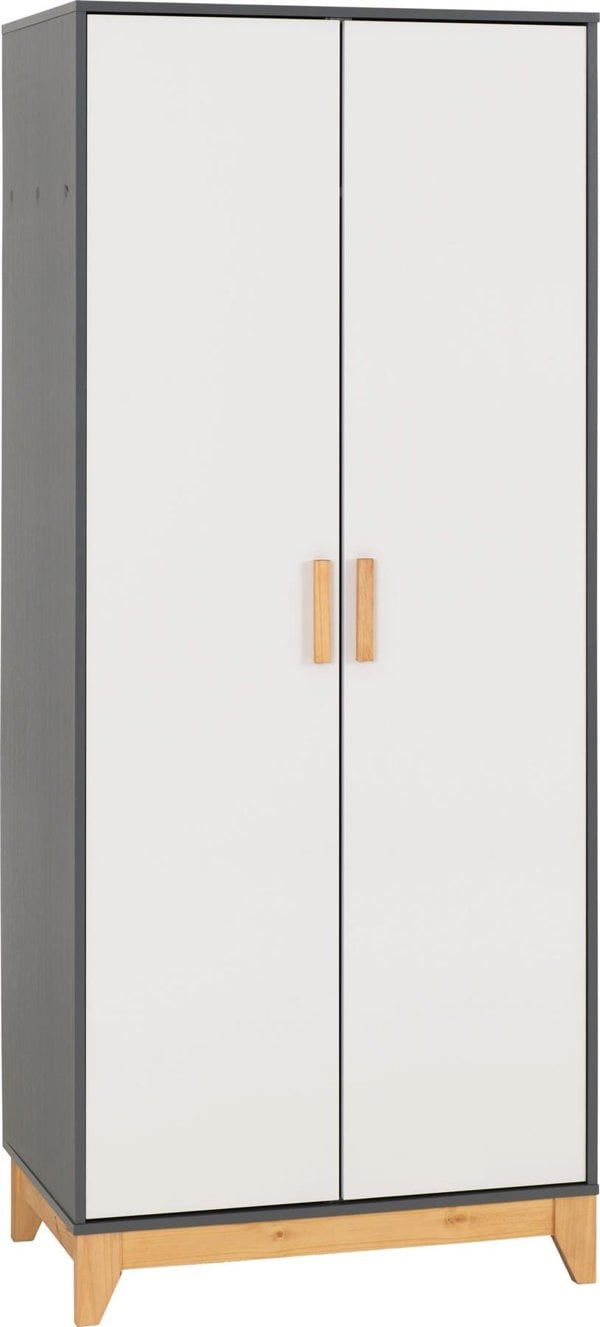 Seconique Cleveland 2 Door Double Wardrobe