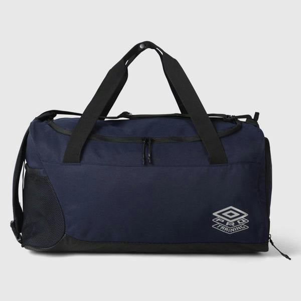 Umbro Pro Training Elite Duffle Bag - Dark Navy/Silver/Black