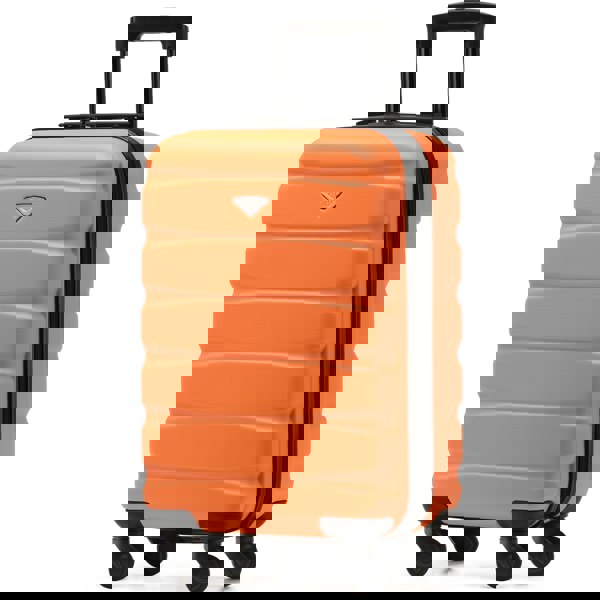 Flight Knight 55x35x20cm Cabin Carry Bag Hard Shell Suitcase 100+ Airline Approved