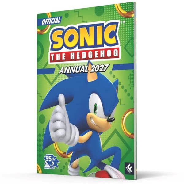 Nintendo Sonic The Hedgehog Annual 2027, Annuals, Mixed Pages, Entertainment, Gift