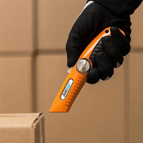 QBS-20 Self-Retracting Metal Utility Knife - DaltonSafety