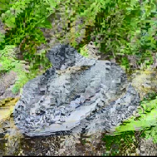 Dog Stone Pet Memorial Garden Ornament