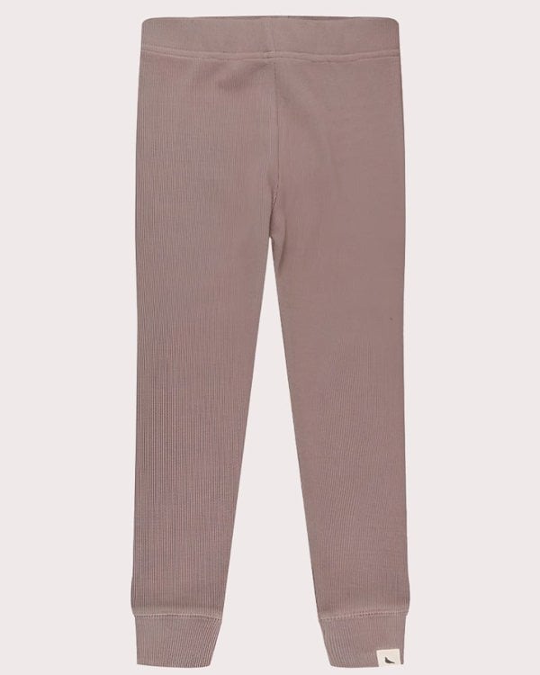 Brown Rib Leggings - image 1