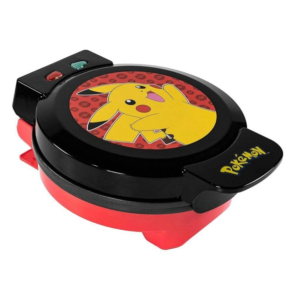 Venom Pokémon Pikachu Non-Stick Waffle Maker with UK Plug