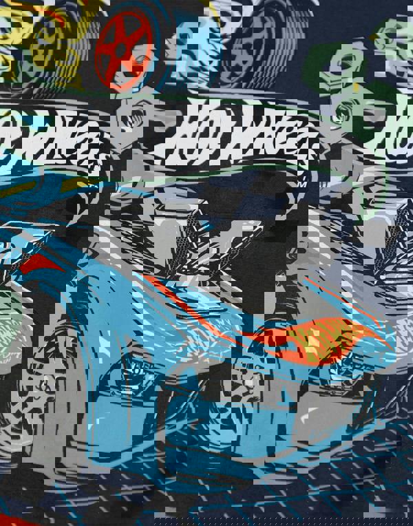 Hot Wheels Unisex Kids Multicoloured Character Multi-Pack of 2 Long Sleeve Long Leg Pyjama Set