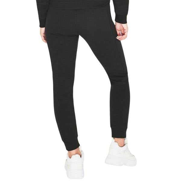Calvin Klein Womens/Ladies Jeans Cotton Blend Embroidered Logo Joggers - Black - 