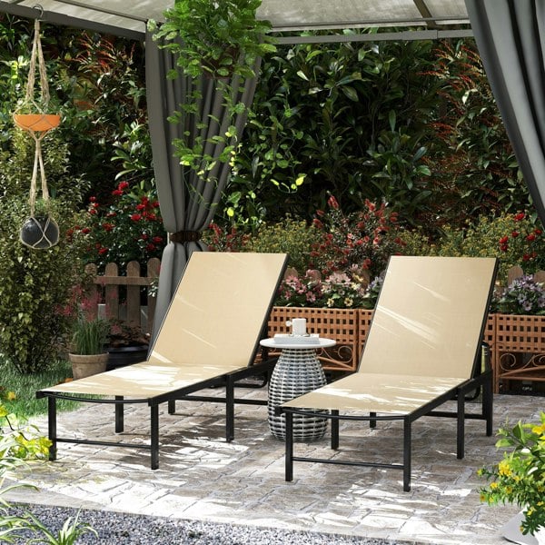 Sun Lounger Set