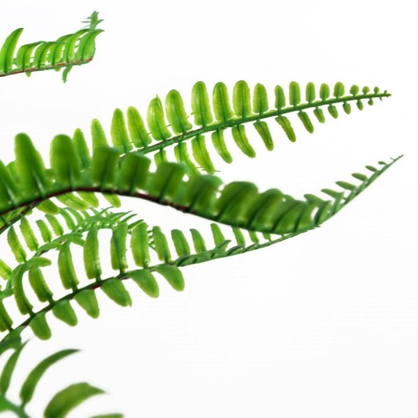 Leaf 40cm Artificial Fern with Ceramic Planter & Stand