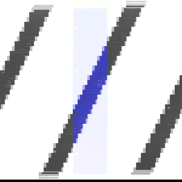 Monstershop Metal Storage Lockers - Four Doors, Flatpacked, Blue