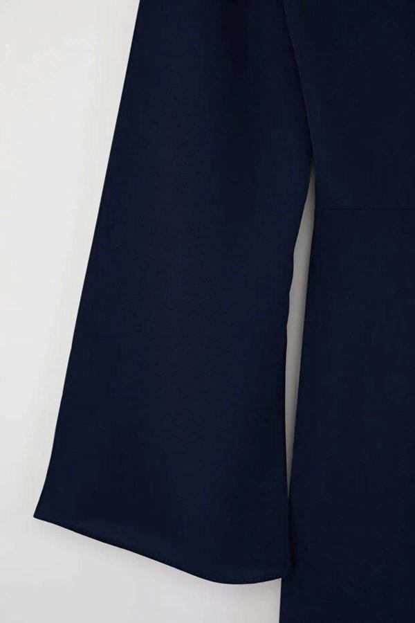 WOVCOR Drape Detail Woven Evening Dress