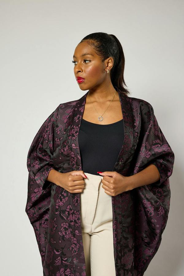 Lioness by TF Lavender Bloom Kimono Jacket