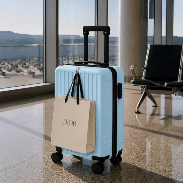 Groundlevel Ezy Flo 20 Inch Suitcase with Hook