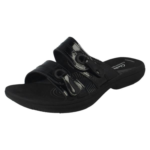 Clarks Ladies Clarks Dual Strap Sandals Brinkley Maye