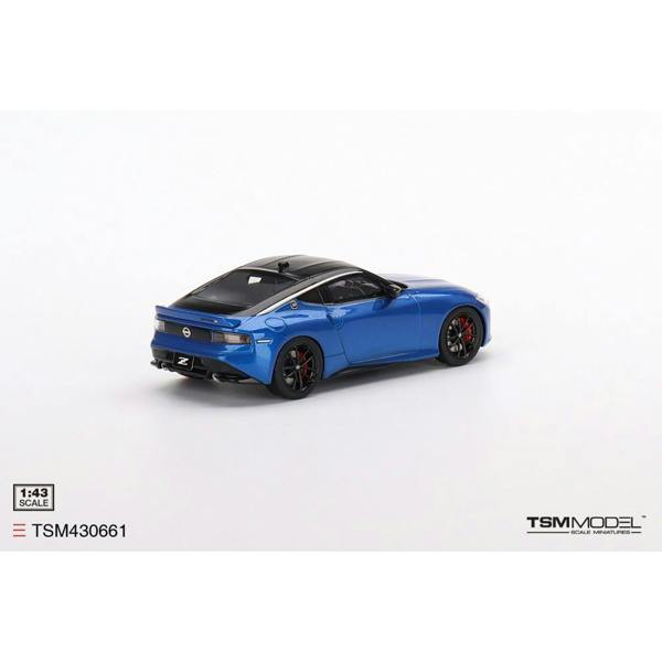 MCSlots Nissan Fairlady Z Version ST 2023 Seiran Blue RHD 1:43 Scale TSM430661