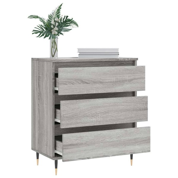 Berkfield Sideboard Grey Sonoma 60x35x70 cm Engineered Wood