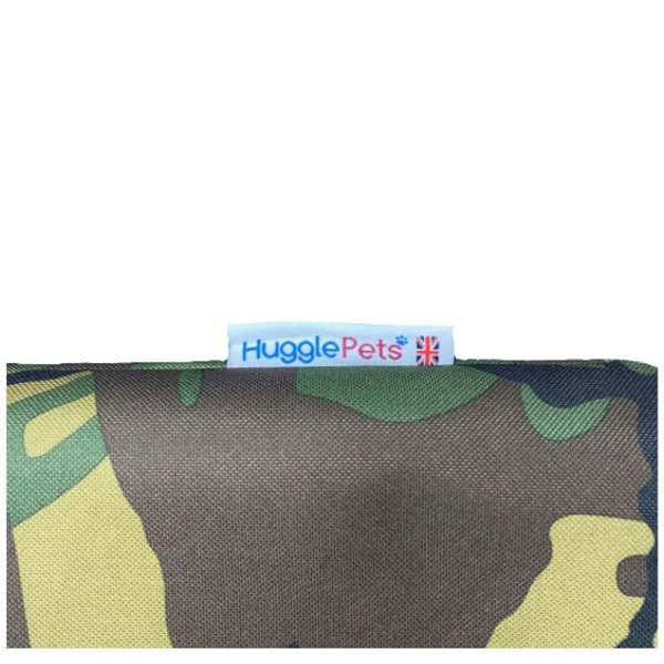 HugglePets Waterproof Dog Mat Cushion - Camo Green