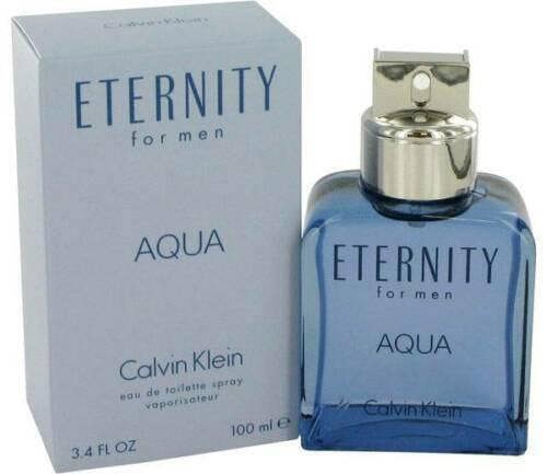 Calvin Klein Eternity Aqua For Men 100ml Eau De Toilette EDT Spray For Him