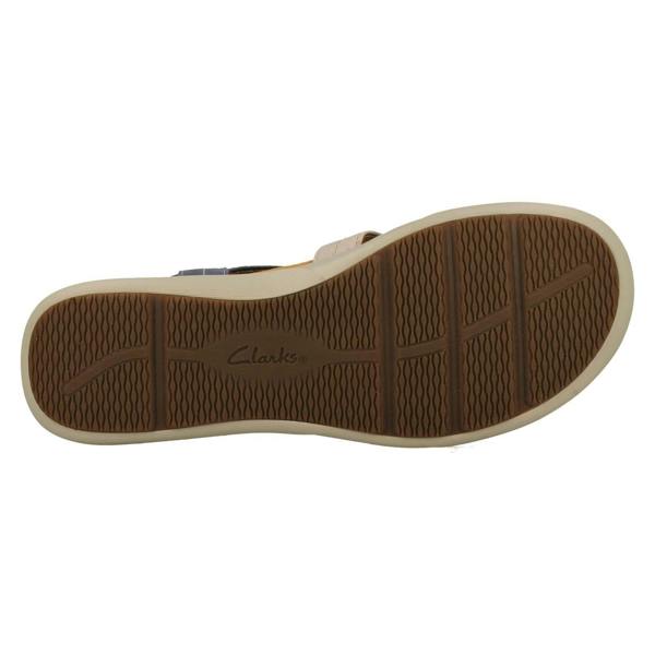 Clarks Ladies Clarks Contour Cushion Strappy Sandals Kitly Step