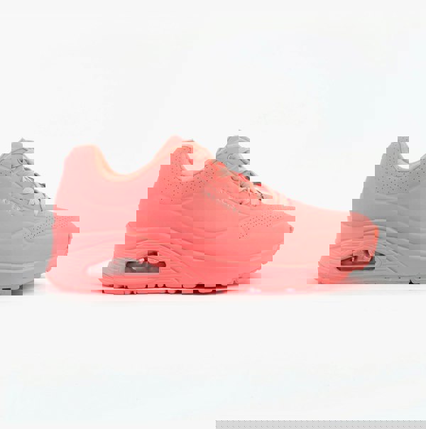 Skechers UNO - STAND ON AIR Womens Trainers Coral