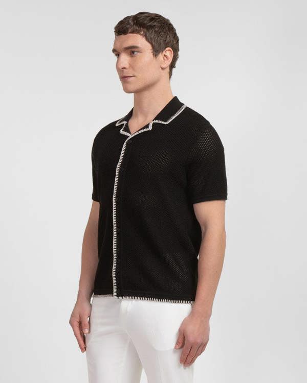 Steel & Jelly Morden - Honeycomb Knit Short Sleeve Shirt