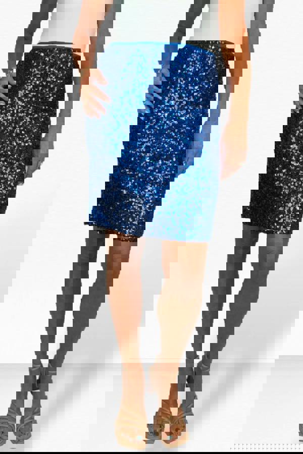 Paulo Due Women's Sequin Mini Skirt