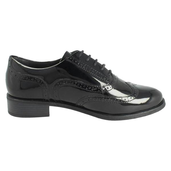 Clarks Ladies Clarks Lace Up Smart Brogue Shoes Havisham Oak