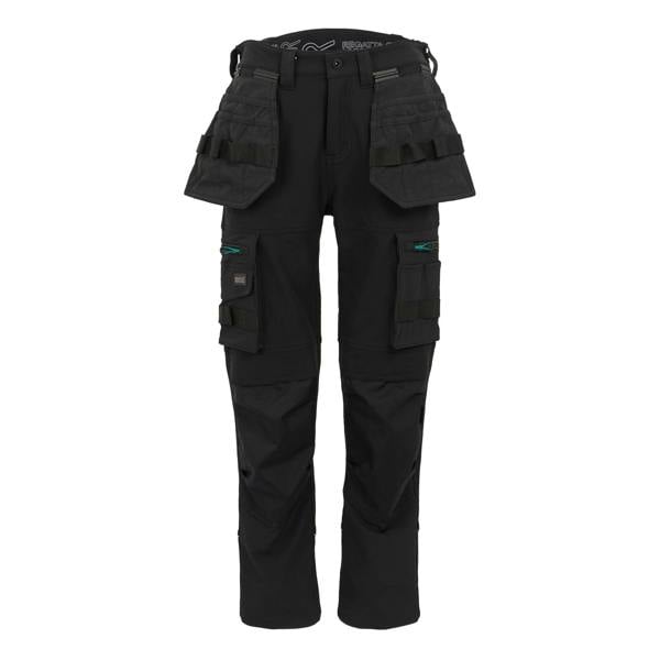 Regatta Professional Womens Waterproof Trousers - Black