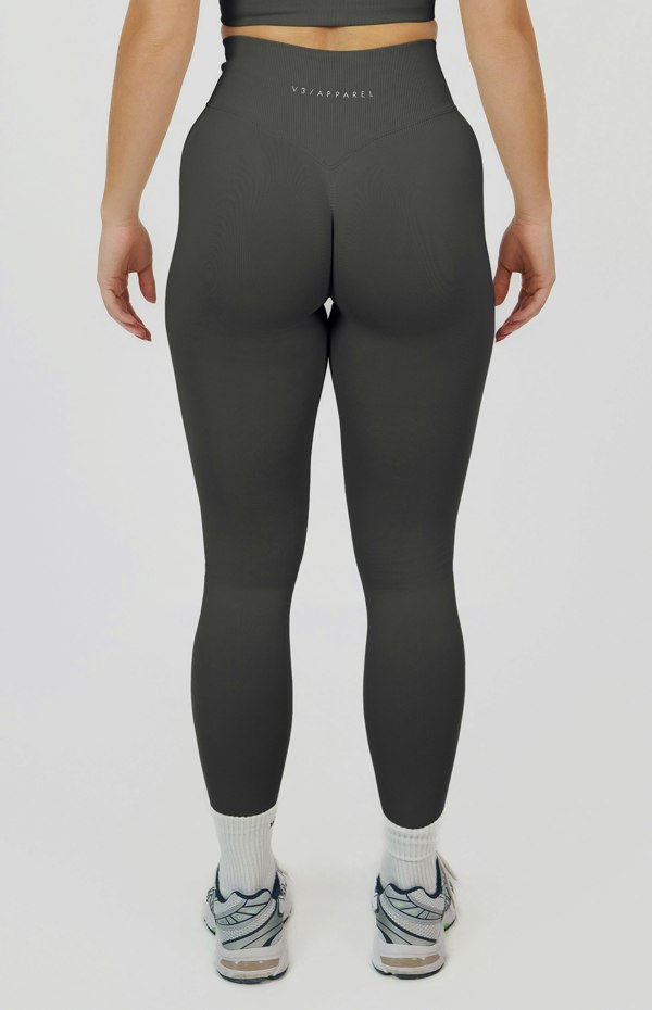 V3 Apparel Form Seamless Scrunch Leggings - Slate Grey