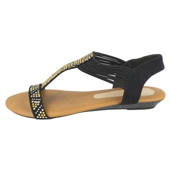 Spot On Ladies Spot On Flat Sandals