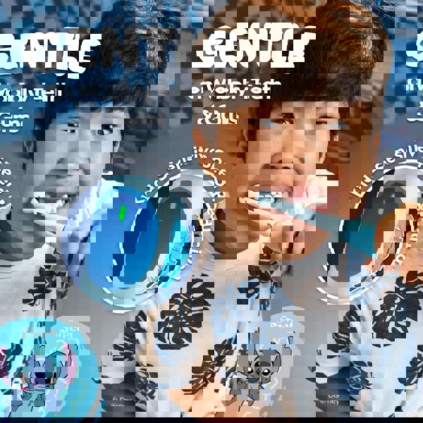 Oral-B iO Kids Disney Stitch Electric Toothbrush, 1 Toothbrush Head, 1 Travel Case