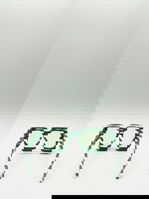 SVNX Square Retro Mint Green Sunglasses