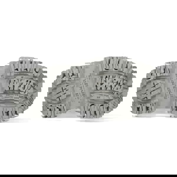 New Rock M-106WALL-C63 Grey Leather Urban Gothic Ankle Boots