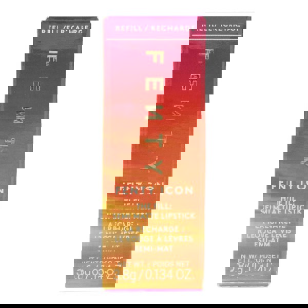 Fenty Beauty Icon The Fill Semi-Matte Refillable Tropic Doll Lipstick 3.8g