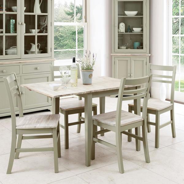 Statement Furniture Florence Country Style Wooden Chairs Set of 4