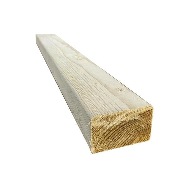 Snowdon Timber Treated 3x2" Timber - Decking Joists (T) 45mm (W) 70mm (L) 1.8m