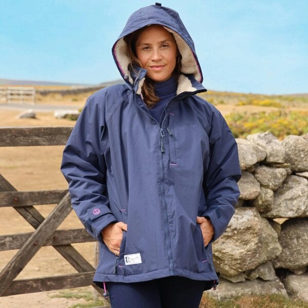 Lazy Jacks LJ158 - Snug Lined Coat - Twilight